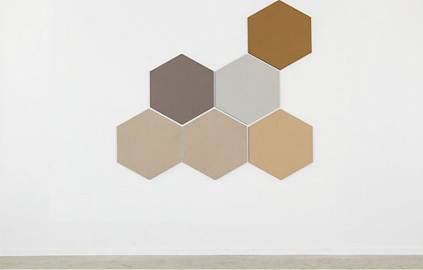 Actual product image Chameleon Design pinboard hexagonal (Bulletin board)