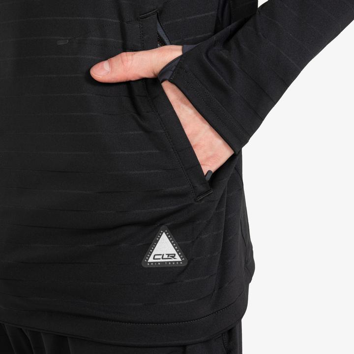 Image du produit Kipsta Femmes/Hommes Football 1/2 Zip - CLR noir (XXL)