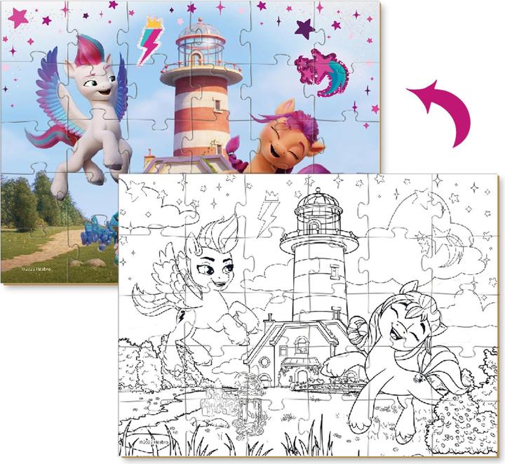 Actual product image Dodo Colouring 2in1 My Little Pony (30 pieces)