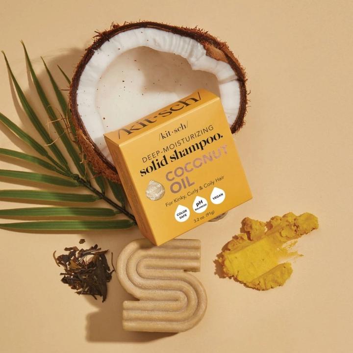 Produktbild Kitsch Festes Bar mit Kokosnussöl (Festes Shampoo)