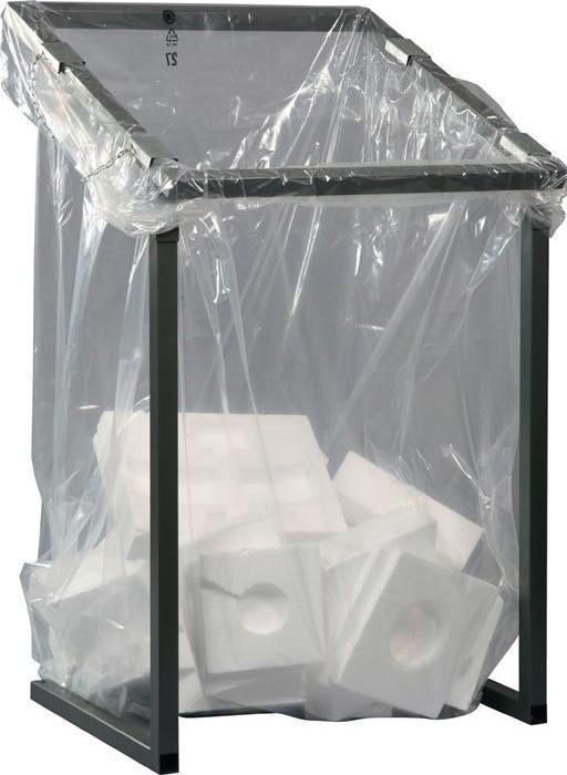 Immagine prodotto Renner Helmuth Bidone per rifiuti H1230xL730xP695mm 1000 l antracite minerale di ferro micaceo, DB703 stazionario (1000 l)