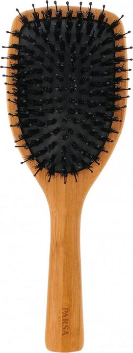 Produktbild Parsa Beauty Parsa Profi Haarbürste Paddle gross mit Mischborsten Bambus FSC Holz