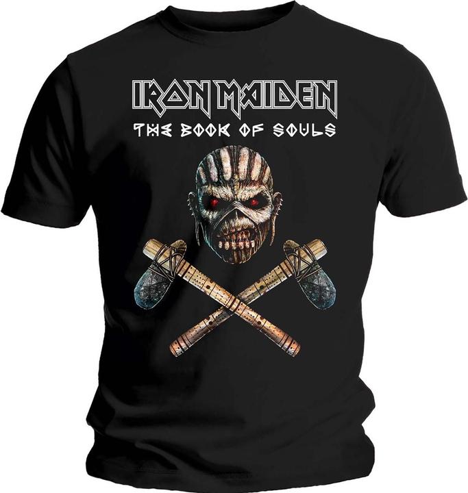 Iron Maiden Axe Colour Mens Blk (S)