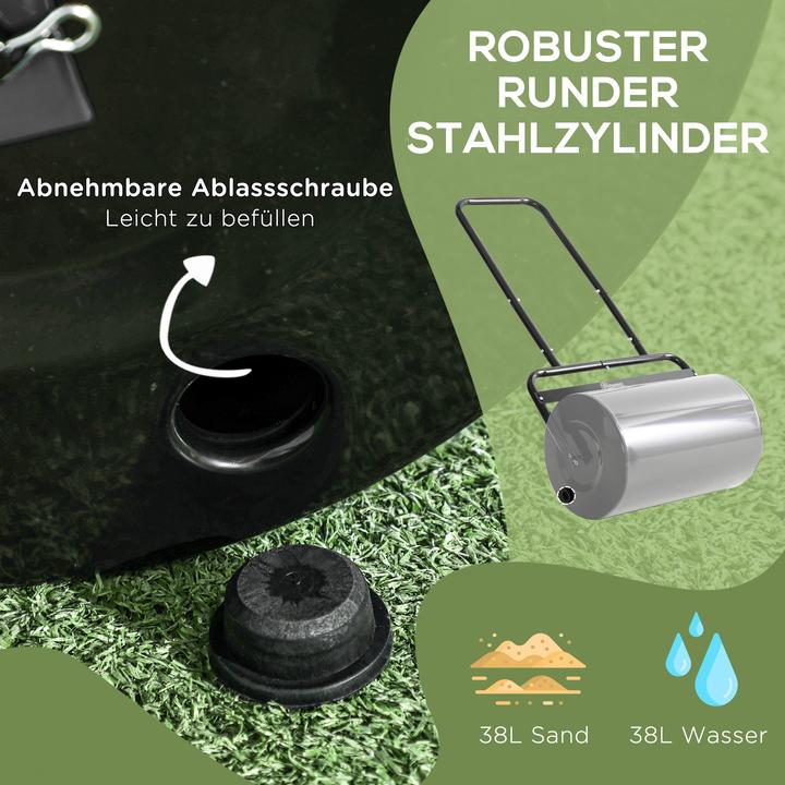 Produktbild Durhand Rasenwalze mit U-Griff