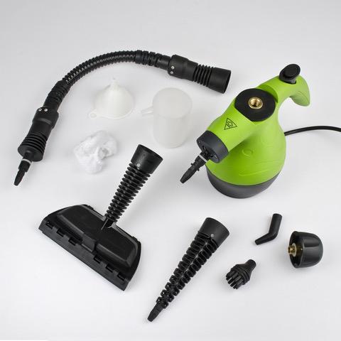 Image du produit Girmi AP30 Nettoyeur vapeur portable 0,35 L 1050 W Noir, Vert (3.20 bar, 1050 W)