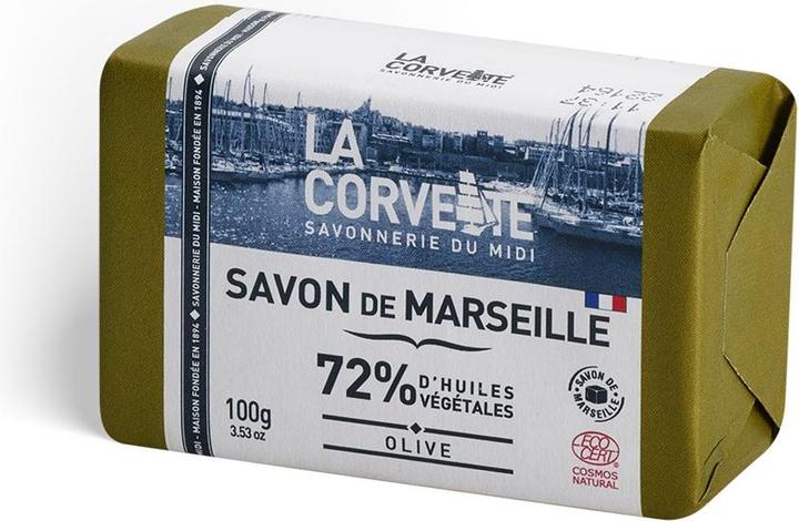Produktbild La Corvette Savon de Marseille Olive hypoallergen fest (Seifenlotion)