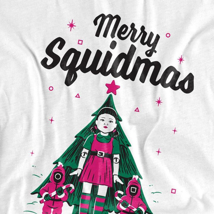 Image du produit Squid Game - T-shirt MERRY SQUIDMAS - Homme (XL)