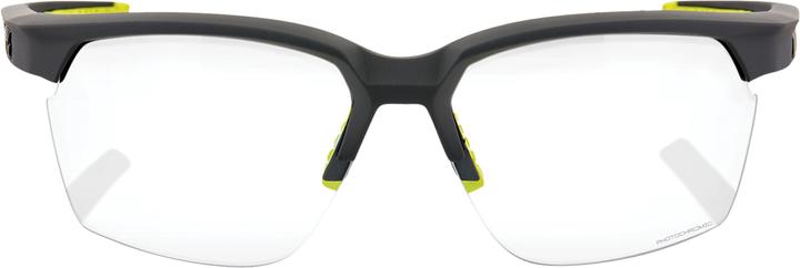 Actual product image 100% Sports Coupe (Soft tact cool grey, photochromic clear-smoke)