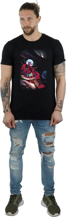 Actual product image Mens Deadpool Astronaut T-Shirt (S)