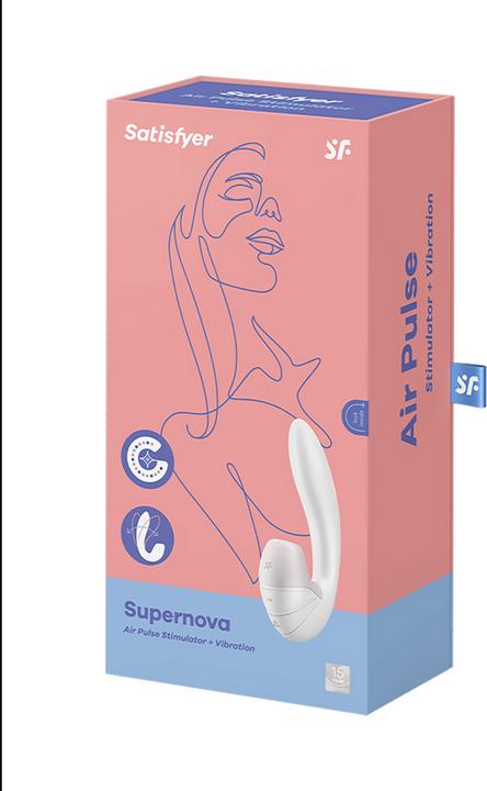 Image du produit Satisfyer Insertable Double Air Pulse Vibrator Supernova