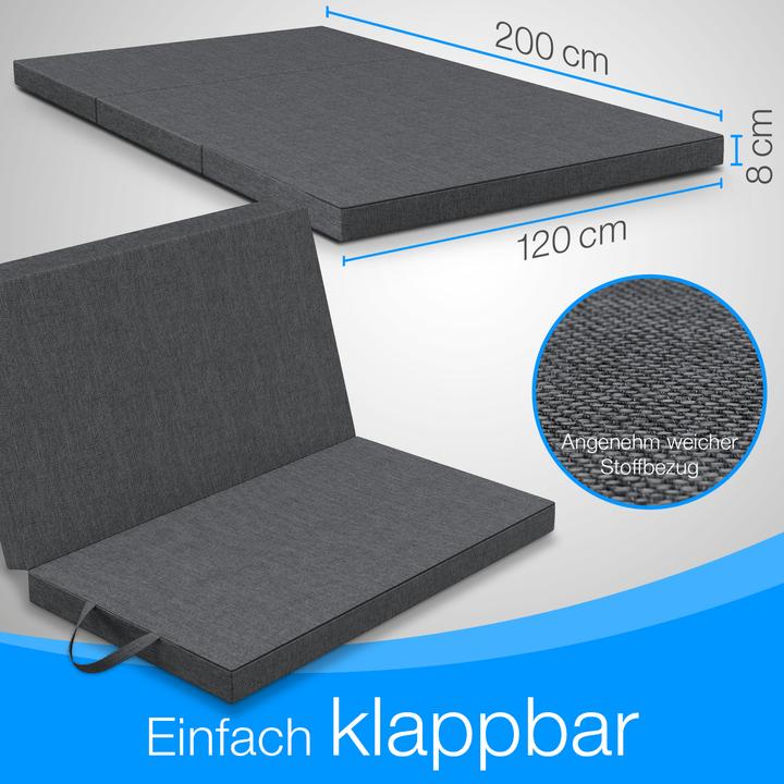 Produktbild Bestschlaf Gästematratze (120 x 200 cm, Schaumstoffkern)
