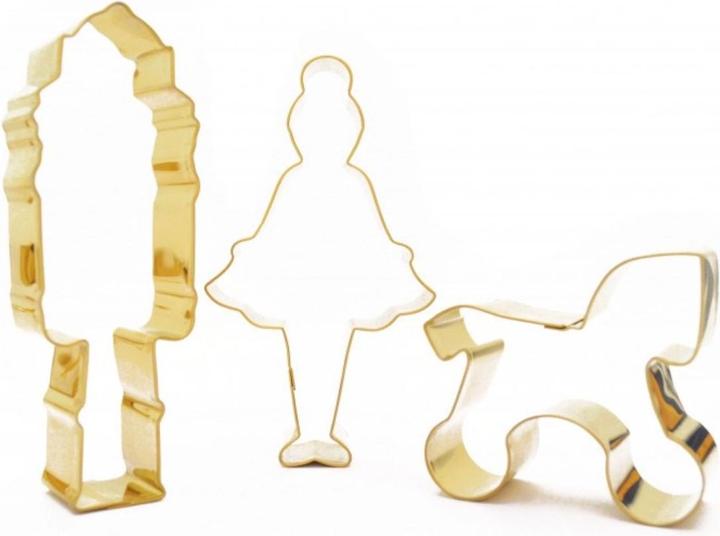 Actual product image ScrapCooking Set of 3 Nutcracker Cutters