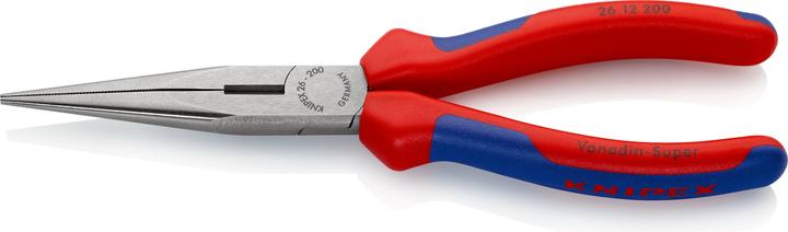 Knipex Pince demi-ronde avec tranchant (200 mm)