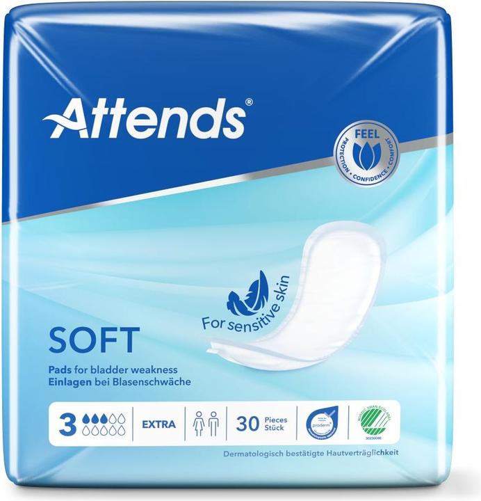 Attends Soft 3 Extra Einlagen (30 x)