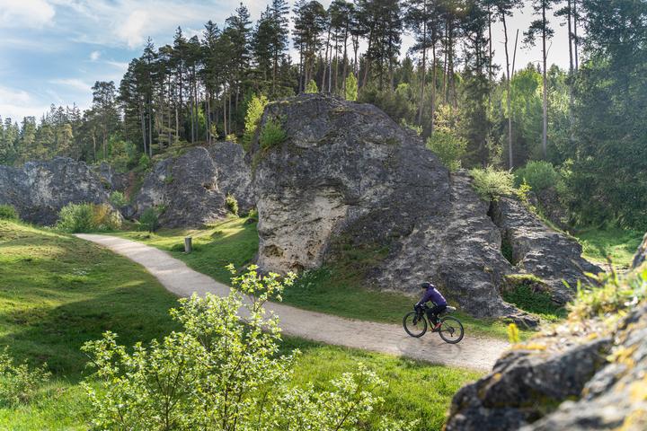 Actual product image Bikepacking Trans Germany (German, Sara Hallbauer, 2025)