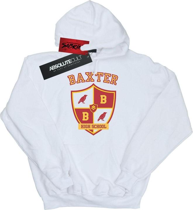 Actual product image Chilling Adventures of Sabrina Womens/Ladies Baxter Crest Hoodie (L)