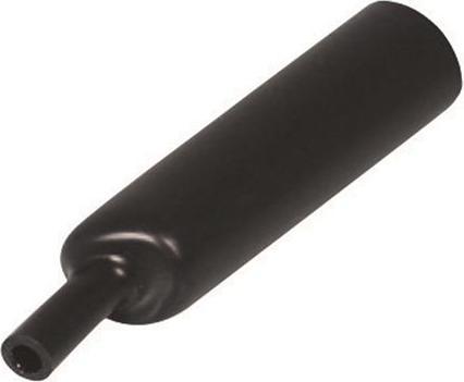Image du produit Melbye Ø75/22 Noir 1m gaine thermorétractable à paroi moyenne et épaisse, plage de température de -55°C à