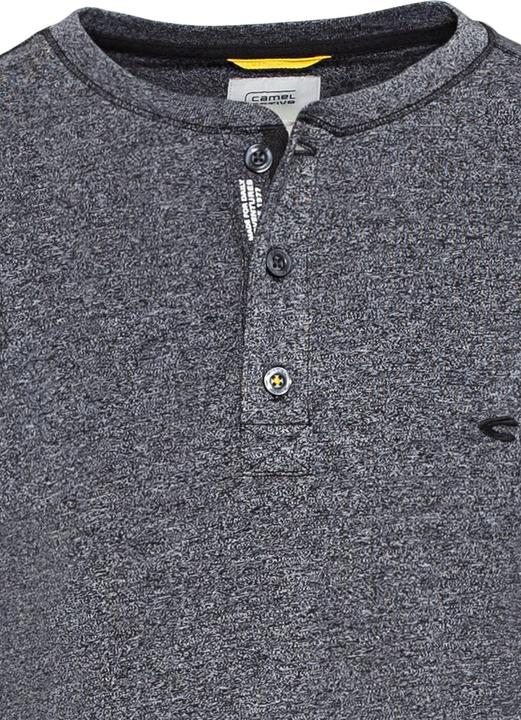 Actual product image Camel Active Long sleeve henley shirt in sustainable cotton mix (3XL)