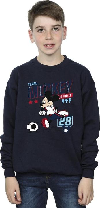 Actual product image Disney Boys Mickey Mouse Team Mickey Football Sweatshirt (140, 146)