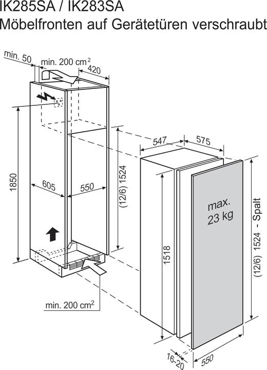 Image du produit Electrolux IK285SAR (262 l)