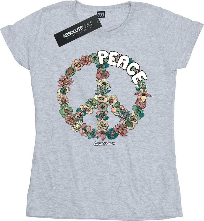 Image du produit Woodstock - T-shirt FLORAL PEACE - Femme (M)
