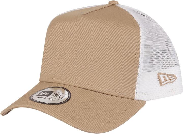 New Era A-Frame Mesh Trucker Cap - ESSENTIAL camel beige
