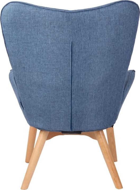 Produktbild CLP Lounger Durham Stoff, blau