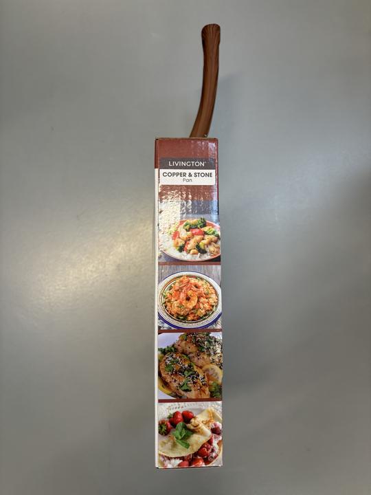 Actual product image Livington Copper & Stone Pan (25 cm, Frying pan, Copper, Aluminium, Steel)