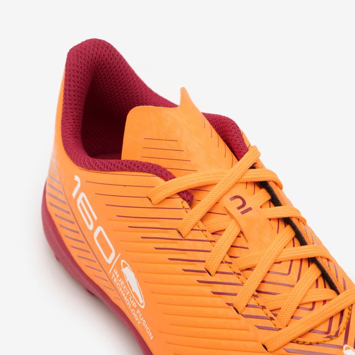 Immagine prodotto Kipsta Scarpe da calcio multi-punta da bambino TF con lacci - 160 Turf arancione (37)