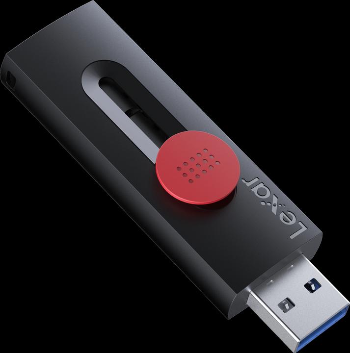 Image du produit Lexar Lecteur USB JumpDrive D300 de 128 Go (128 Go, USB 3.2)
