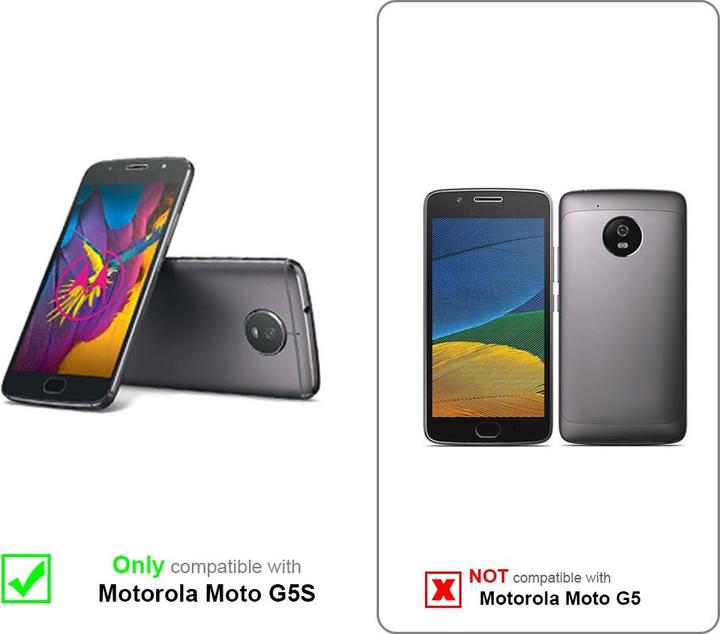 Produktbild Cadorabo Book Invisible Magnet Cover (Motorola Moto G5S)