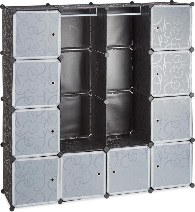 Image du produit Relaxdays Armoire modulaire à 12 compartiments (145,5 x 36,5 x 145,5 cm)