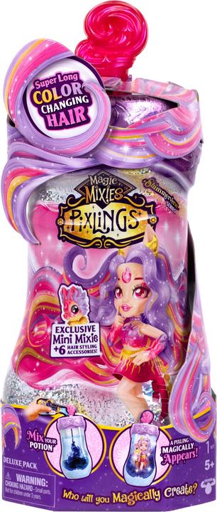 Magic mixies pixlings galaxy hair doll single pk pippa (30530)
