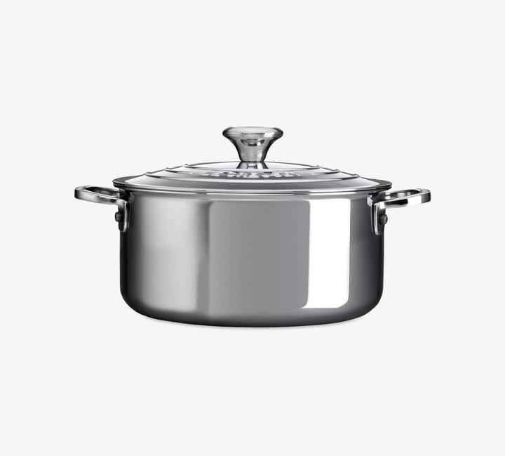 Produktbild Le Creuset 3-ply Plus (24 cm, Bräter + Schmortopf, Edelstahl)