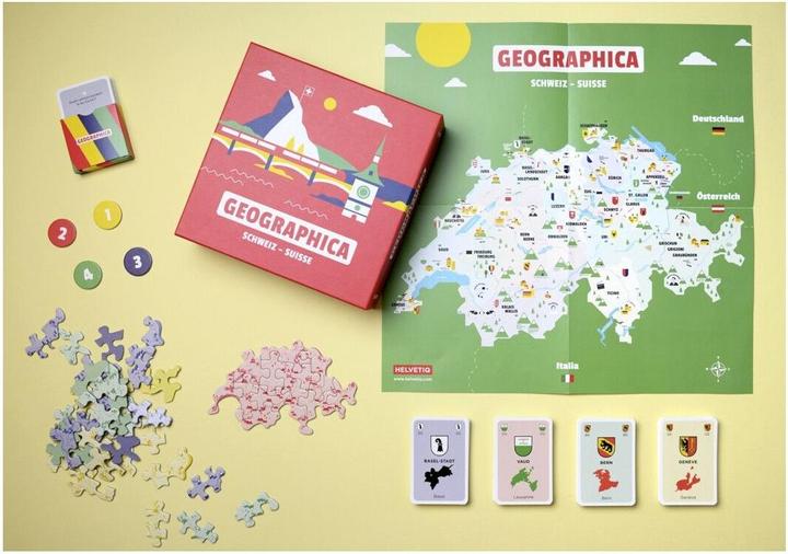 Immagine prodotto Helvetiq Geographica Svizzera - Suisse (Tedesco, Francese)