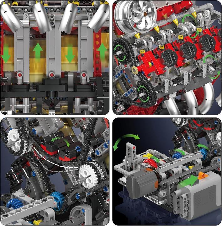 Image du produit Mould King F488 Moteur V8