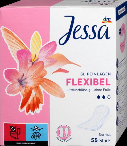 Actual product image dm Jessa Panty liners Flexible (55 x, Panty liners)