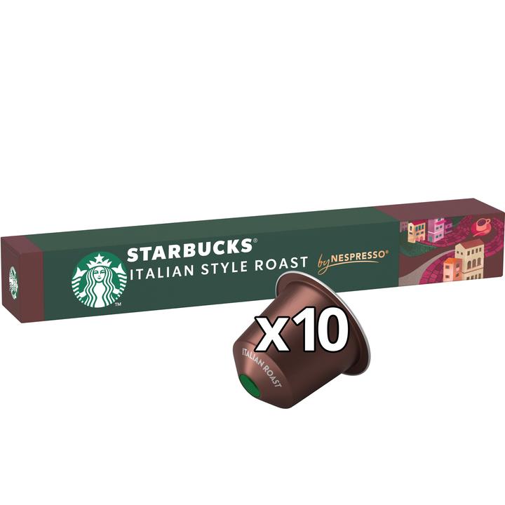 Starbucks Italian Style Roast by Nespresso Dark Roast (10 x Port.)