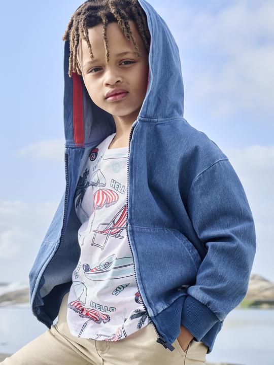 Vertbaudet Jungen T-Shirt mit Recycling-Baumwolle (104)