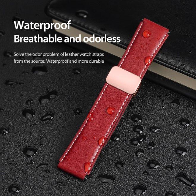 Image du produit Dux Ducis YA Series Bracelet en cuir véritable (20 mm, Cuir véritable)