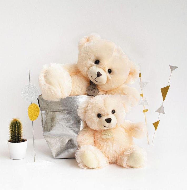 Actual product image Doudou et Compagnie Bear Bellydou cream (19 cm)