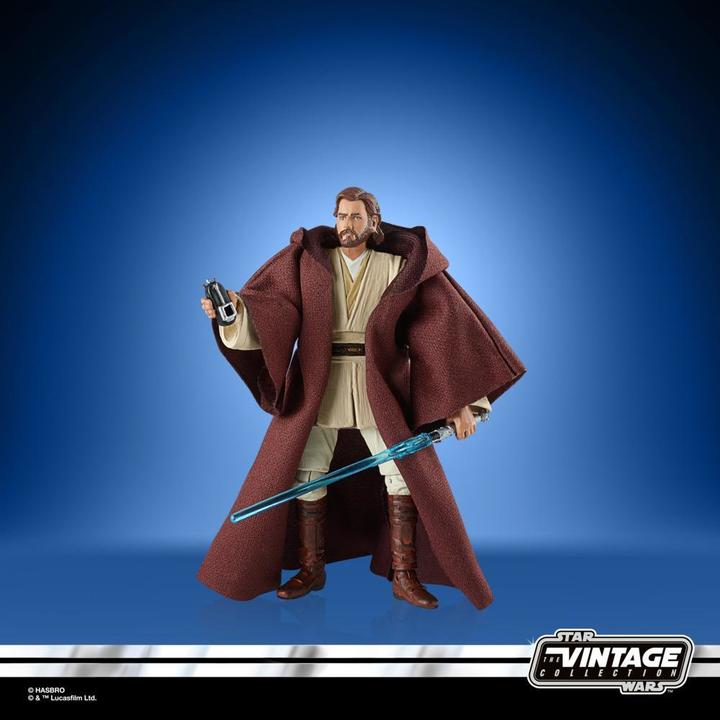 Produktbild Hasbro The Vintage Collection 9,5 cm grosse Obi-Wan Kenobi VC31 Action-Figur zu Star Wars: Angriff
