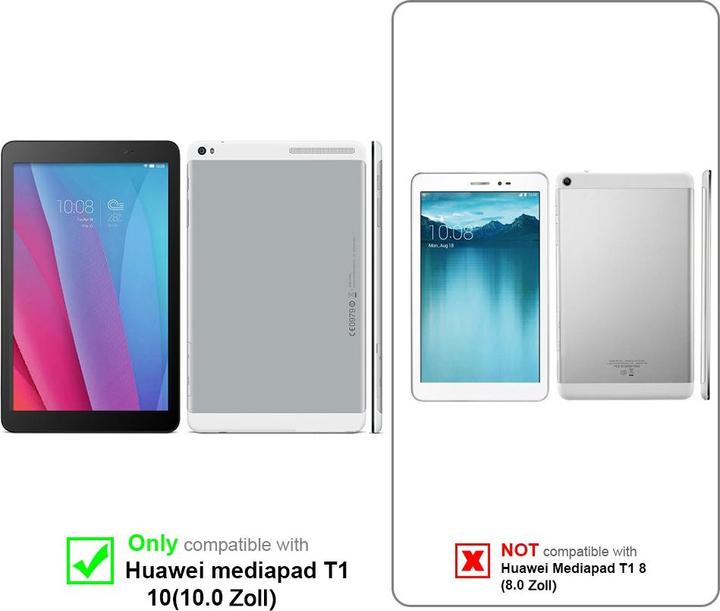 Actual product image Cadorabo Chain case for Huawei MediaPad T1 10 (10.0 Zoll) necklace cover adjustable