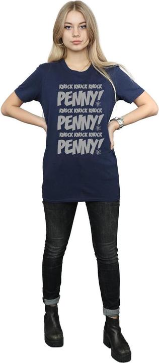 Actual product image Dam Womens/Ladies Knock Knock Penny Cotton Boyfriend T-Shirt (3XL)