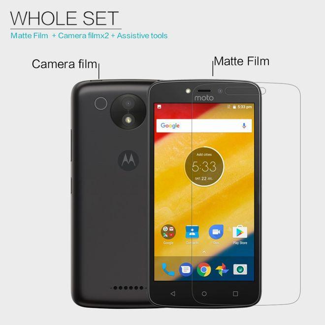 Actual product image Nillkin Matte Series (1 Piece, Motorola Moto C Plus)