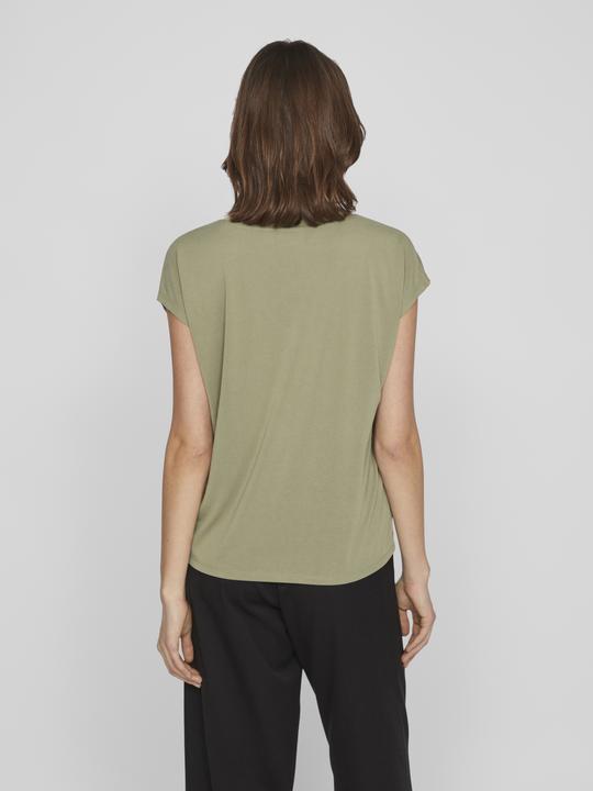 Actual product image Vila V-neck top with short sleeves (L)