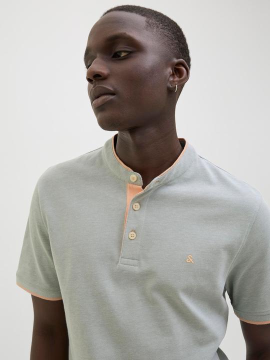 Actual product image Jack & Jones Jjepaulos Mao Polo Ss Noos (L)