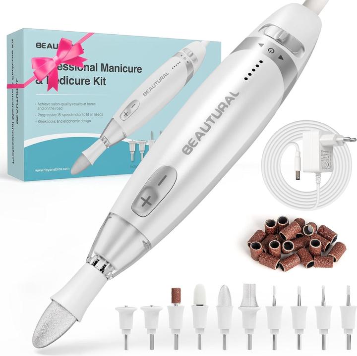 Produktbild Beautural Elektrisches Maniküre/Pediküre-Set