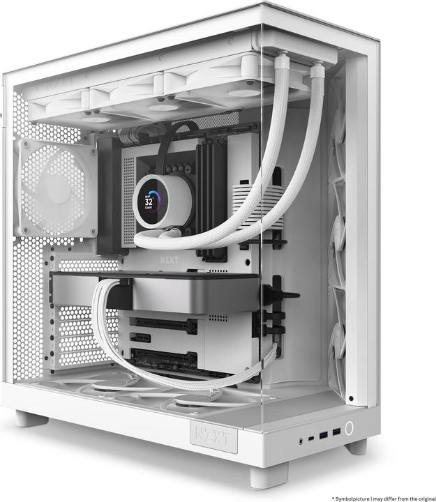 Actual product image NZXT H6 Flow (ATX, Mini-ITX, mATX)