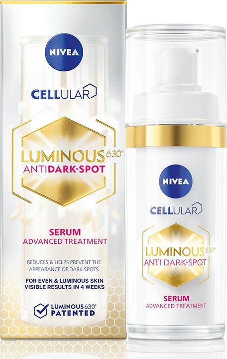 Produktbild NIVEA Cellular Luminous 630 Advanced Anti-Spot Treatment Serum 30ml (30 ml)